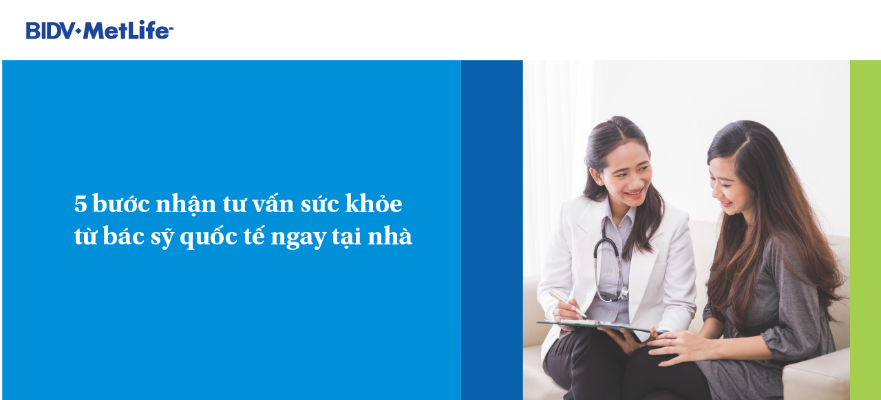 5 bước nhận tư vấn sức khỏe từ bác sỹ quốc tế tại nhà